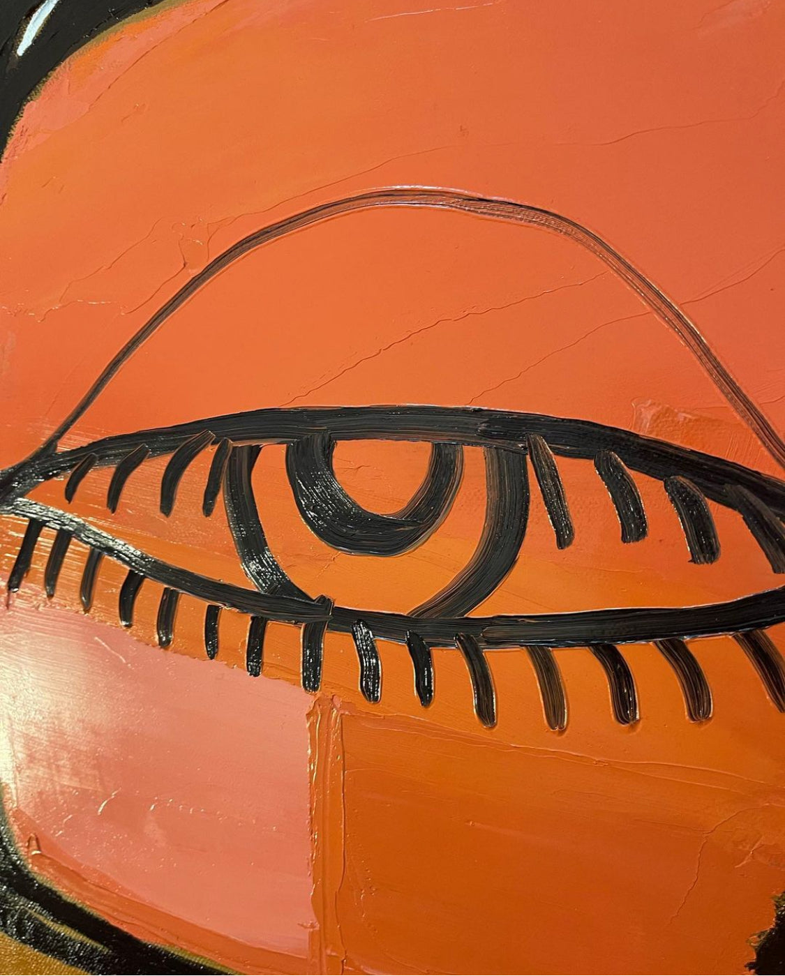 Original 4ft oil painting on canvas titled “Growing”