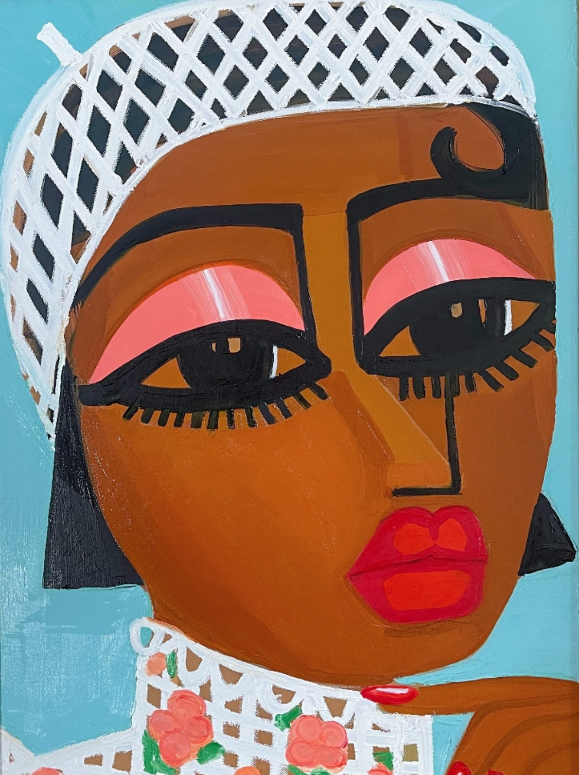 1 a a Original oil painting title “Sky above”