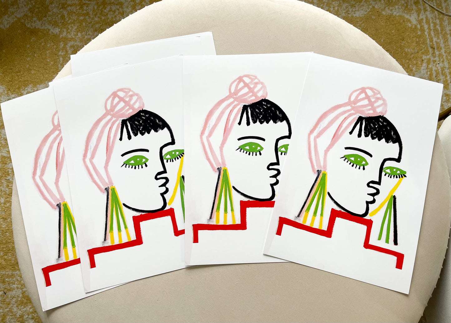 11x17 reproduction- Artist