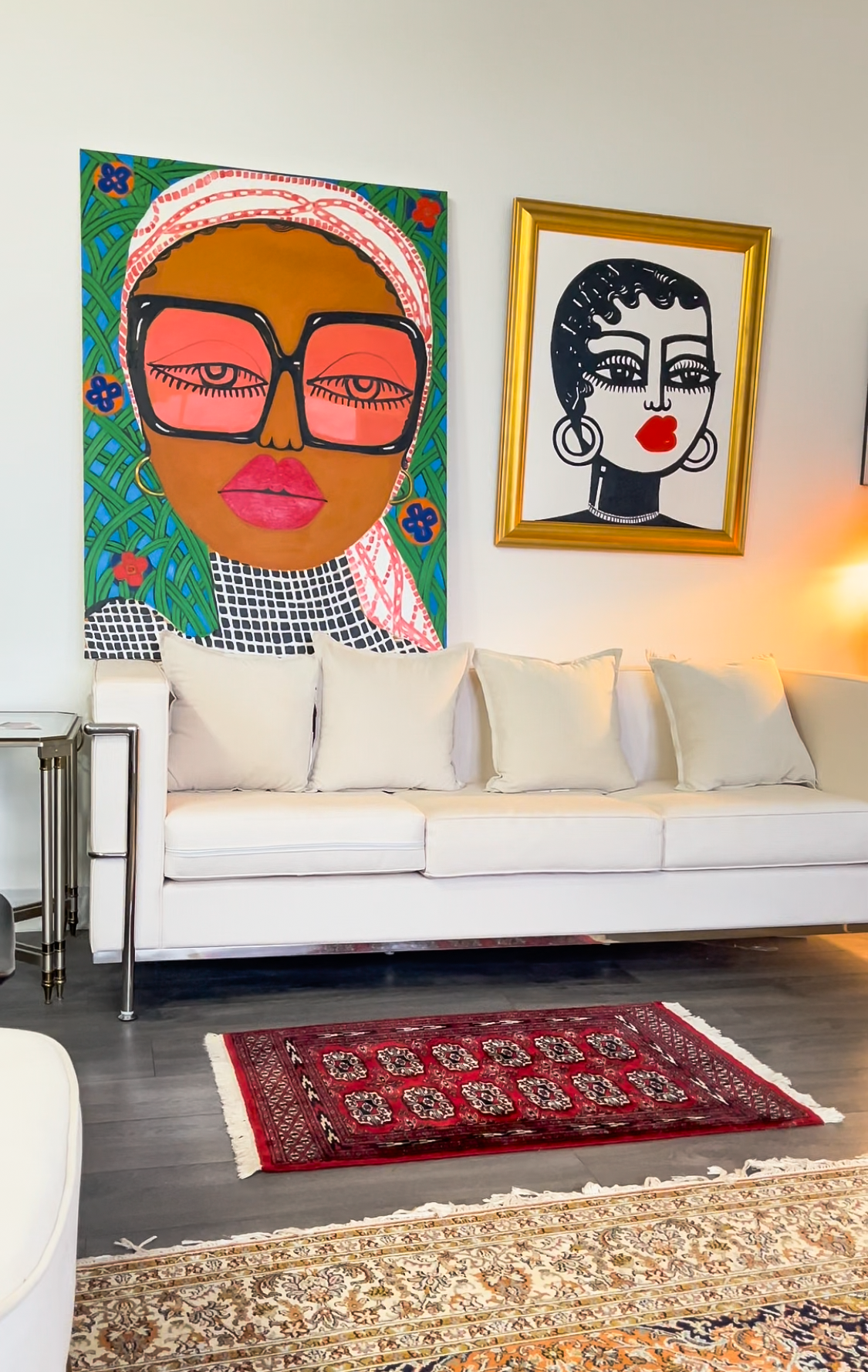 Original 4ft oil painting on canvas titled “Growing”