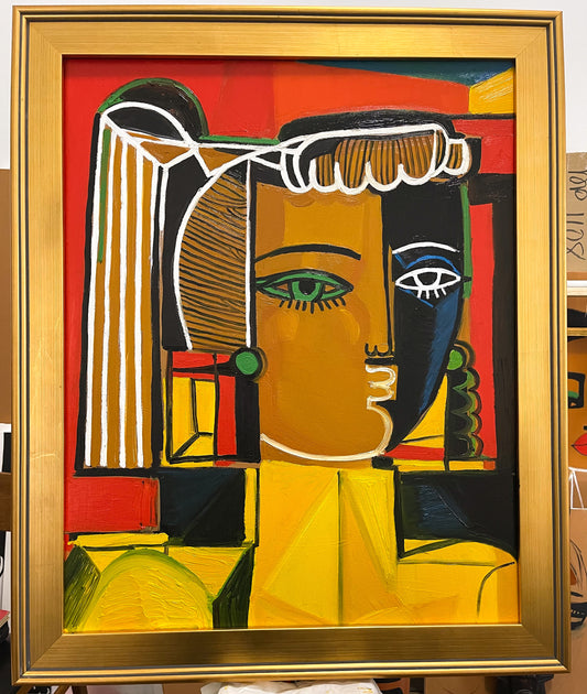 1 a a 3ft original oil painting titled “Welcome Home”