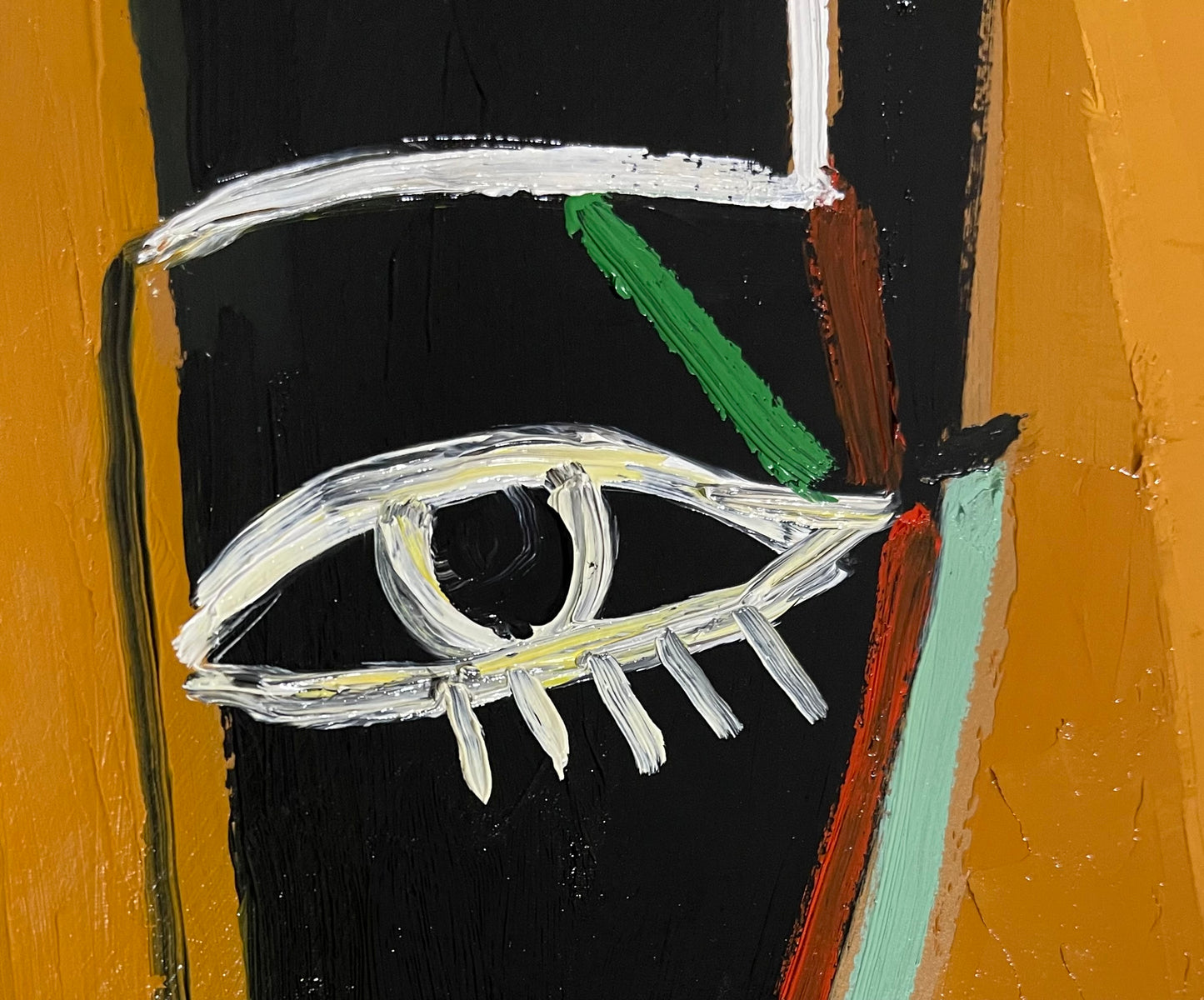 1 a a 4ft x 3ft oil painting on canvas title “Peace of Mind”